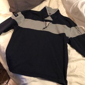 Men’s pullover quarter zip sweater/sweatshirt